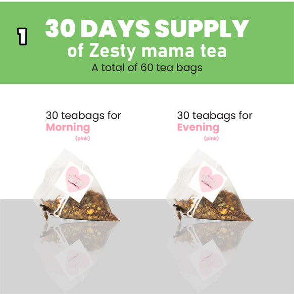 (OUT OF STOCK) [SAVE MORE] LUSLIMLABEB 30 DAYS (ZESTY MAMA)
